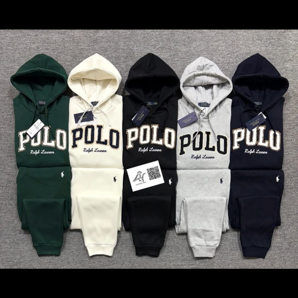Polo Ralph Lauren Gray Jogger Set - Picture 2 of 2